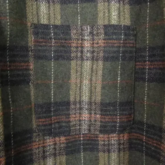 Richie Le Flannel Shacket Men SZ 2XL Wool Blend Heavyweight Utility Workwear NWT